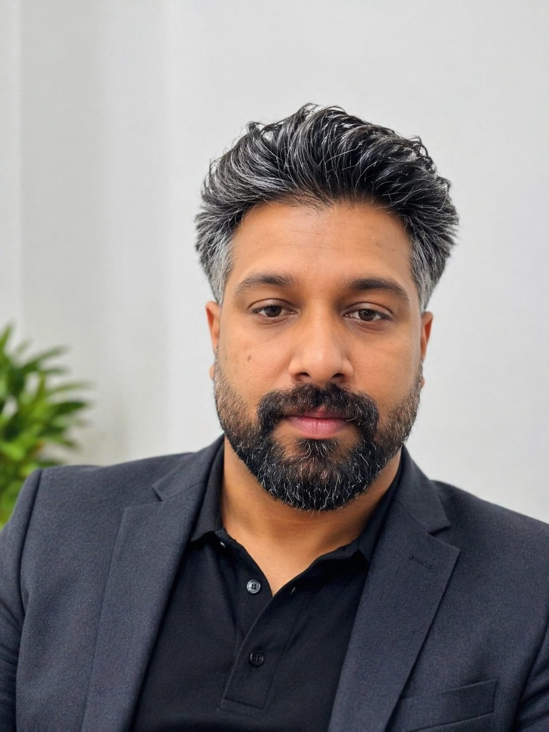 Jithin Cheriyan Wilson in a dark blazer